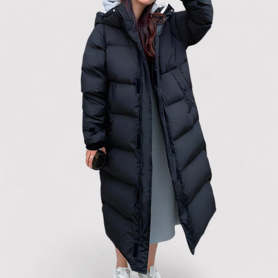 Sahari - Parka para mujer | Impermeable, Aislado, Gorro largo