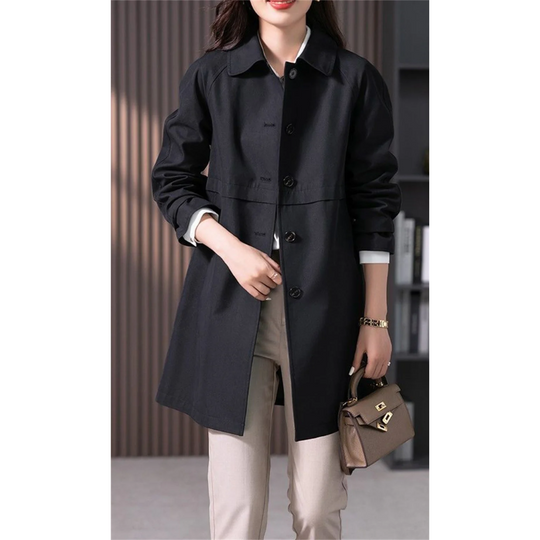 Sahari - Trenchcoat da donna | Impermeabile, Classico, Lunghezza media