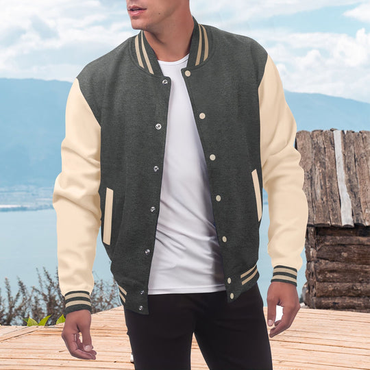 Sahari - Chaqueta para hombre | Deportiva, tela de alta calidad, mangas contrastantes
