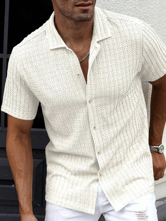 Sahari – Camisa moderna de hombre con diseño de rayas