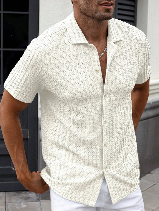 Sahari – Camisa moderna de hombre con diseño de rayas