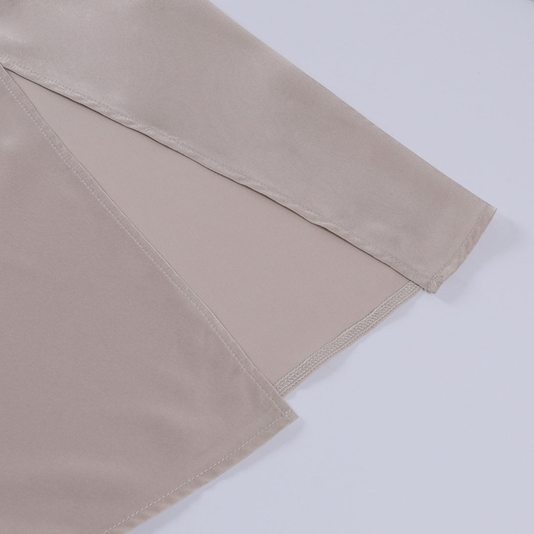 Sahari – Elegante midi-jurk met ruguitsnijding