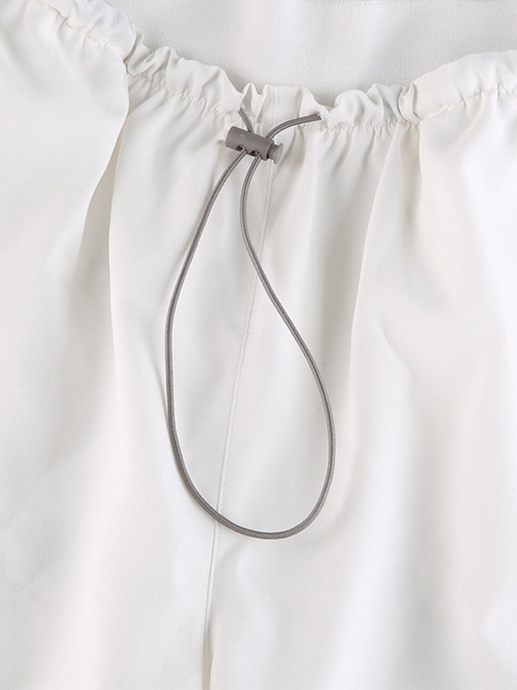 Sahari - Damen Baggy Hose | Low Waist, Weites Bein