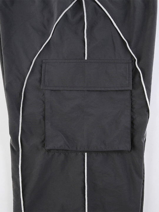 Sahari - Damen Baggy Hose | Low Waist, Weites Bein