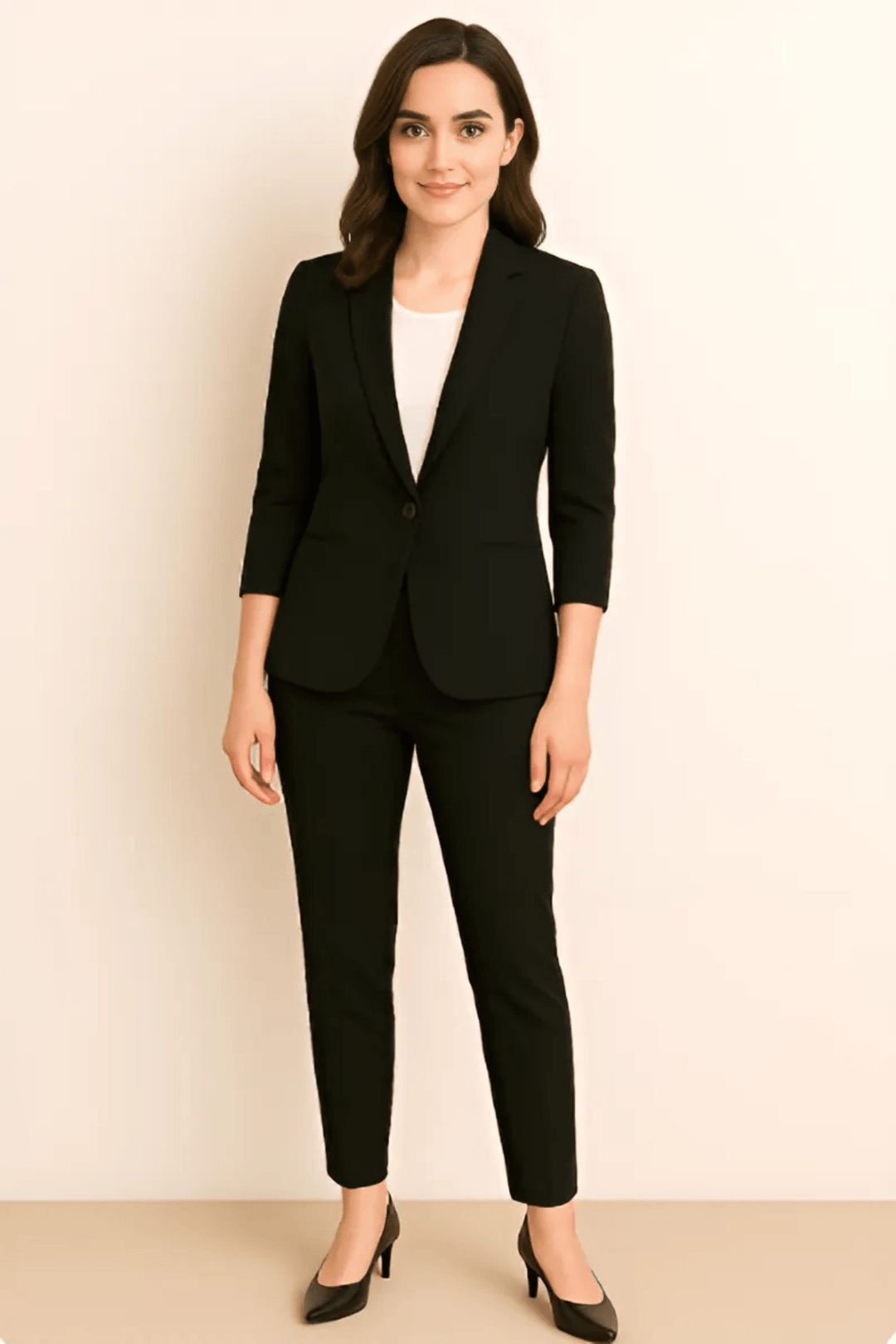 Sahari - Conjunto de blazer y pantalón para mujer | Entallado, elegante, versátil