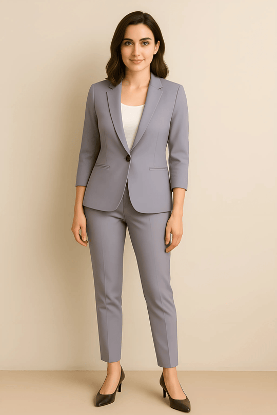 Sahari - Conjunto de blazer y pantalón para mujer | Entallado, elegante, versátil