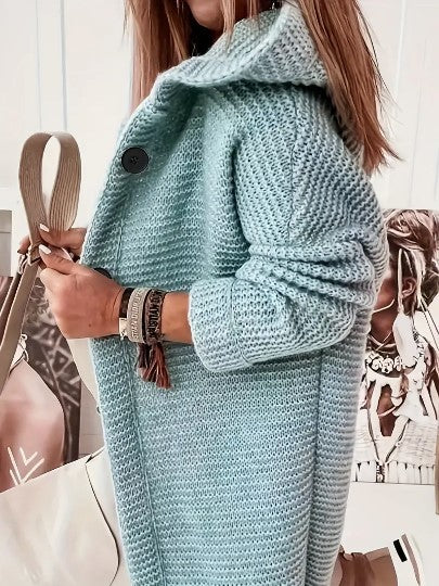 Sahari - Cardigan da donna | Cappuccio, stile casual