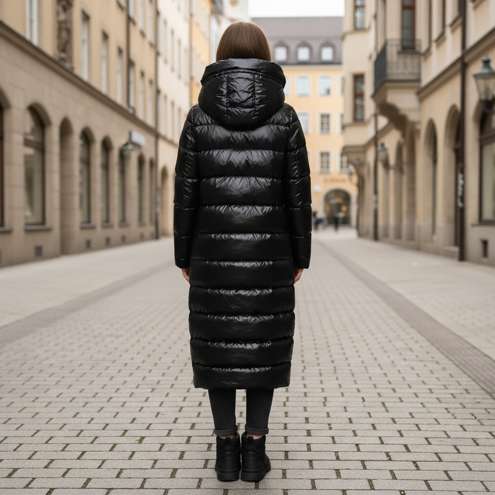 Damen Daunenjacke | Lange Form, Funktionalität - 2