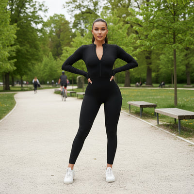 Sahari - Damen Ganzkörperanzug | Sportlich, Körperbetont, Praktisches Design