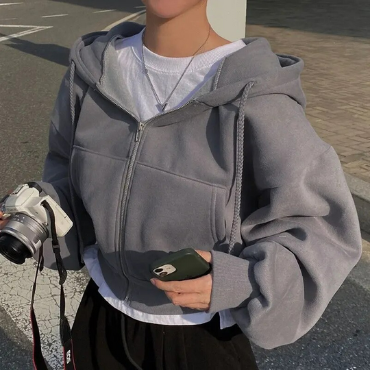 Sahari - Felpa con cappuccio da donna | Materiale morbido, cappuccio pratico, moderno