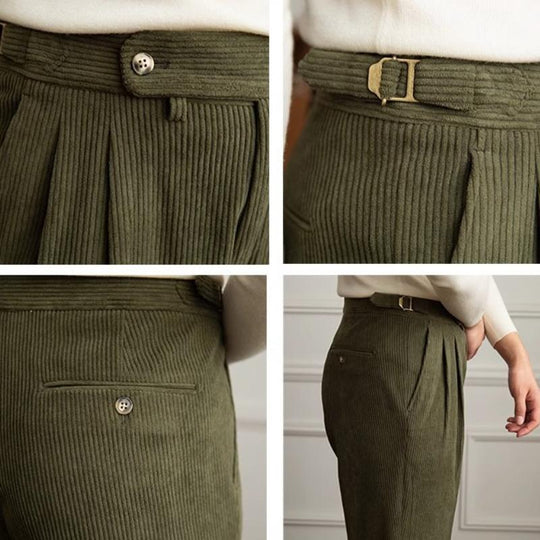 Sahari - Herren Hose | Corduroy, Klassische Passform