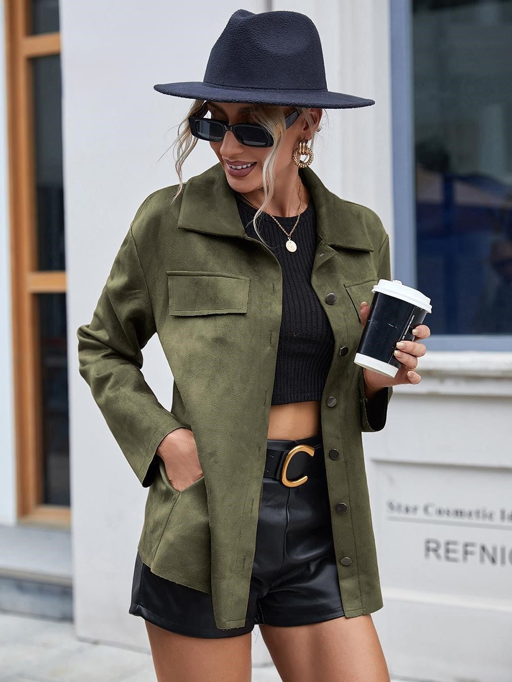 Sahari - Giacca da donna | Suède di alta qualità, elegante, versatile