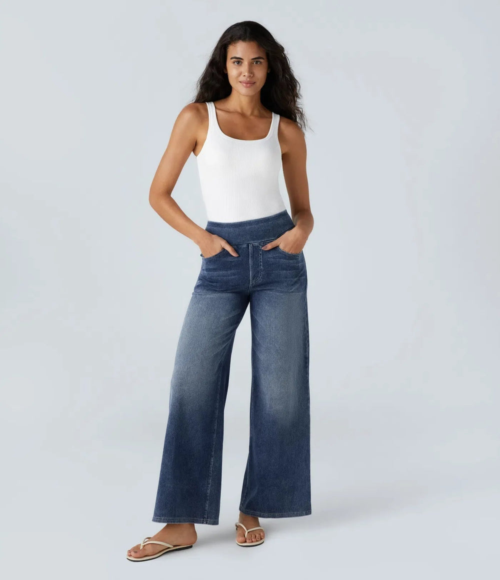 Sahari - Jeans para mujer | Cintura alta, cómodo, diseño atemporal
