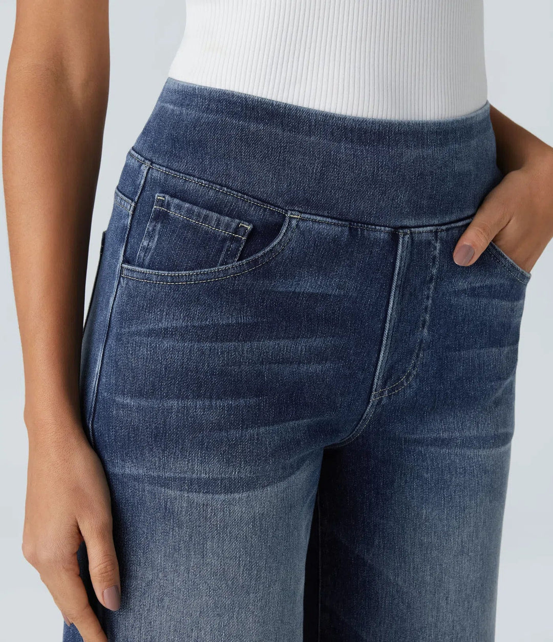 Sahari - Jeans para mujer | Cintura alta, cómodo, diseño atemporal