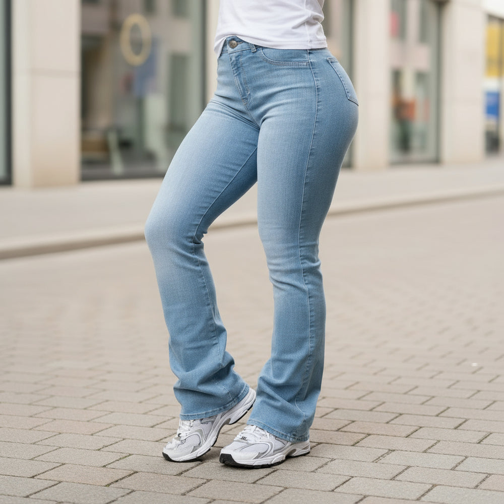 Damen Jeans | Hohe Taille, Slanke Passform - 2