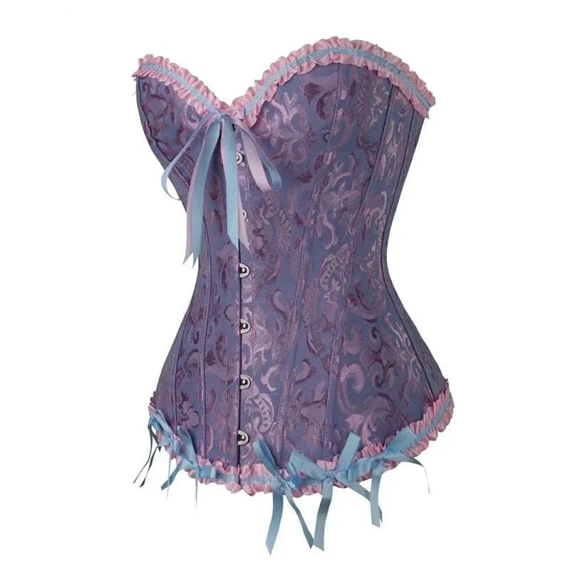 Sahari - Corsetto da donna | Senza spalline, design elegante, motivo in pizzo