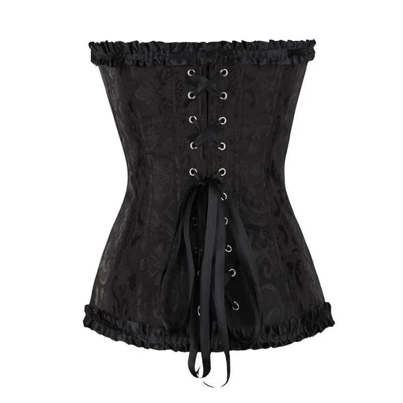 Sahari - Corsetto da donna | Senza spalline, design elegante, motivo in pizzo