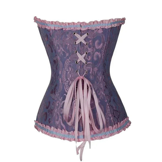 Sahari - Corsetto da donna | Senza spalline, design elegante, motivo in pizzo