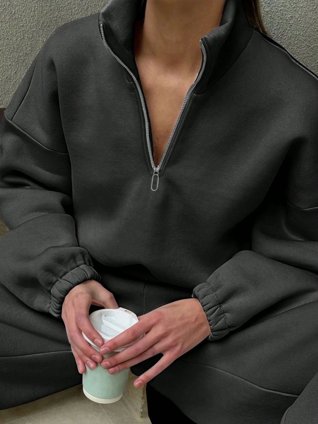 Sahari - Maglione da donna | Cerniera corta, Comodo, Moderno