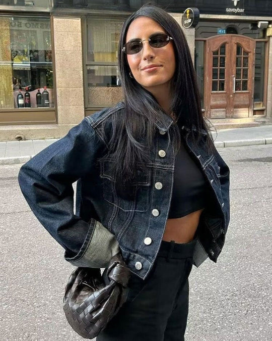 Sahari - Damen Tweedeliges Set | Denim, Stilvoll, Bequem