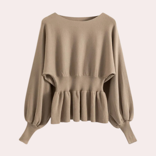 Sahari - Conjunto de dos piezas para mujer | Mezcla suave de lana, minimalista