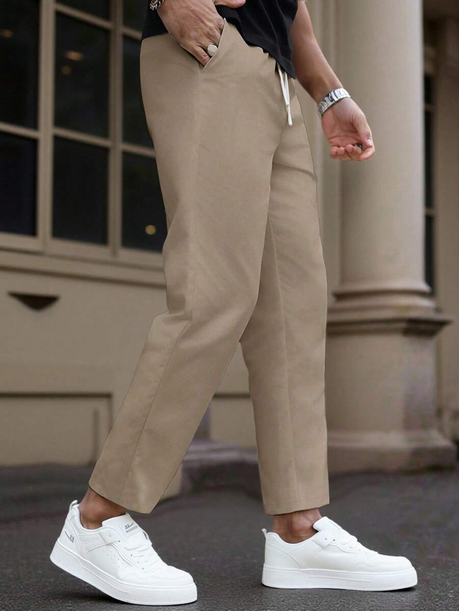 Sahari - Pantalones chinos para hombre | Corte clásico, cordón, bolsillos prácticos