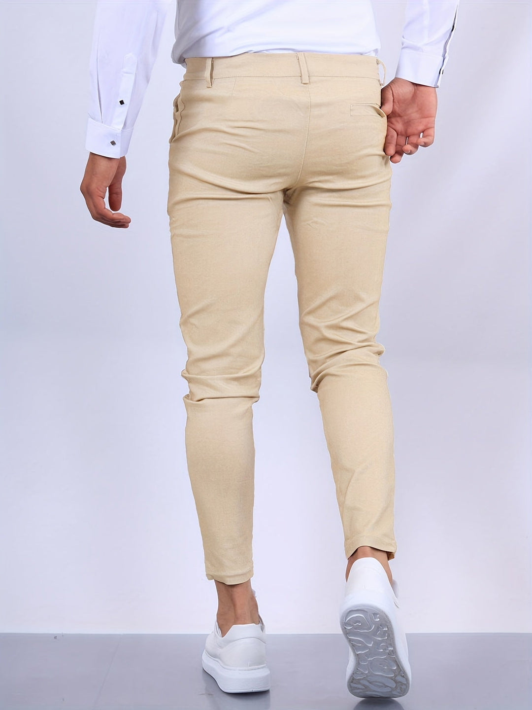 Sahari - Heren Chino Broek | Slim-Fit, Hoogwaardige Katoenmengeling, Veelzijdig