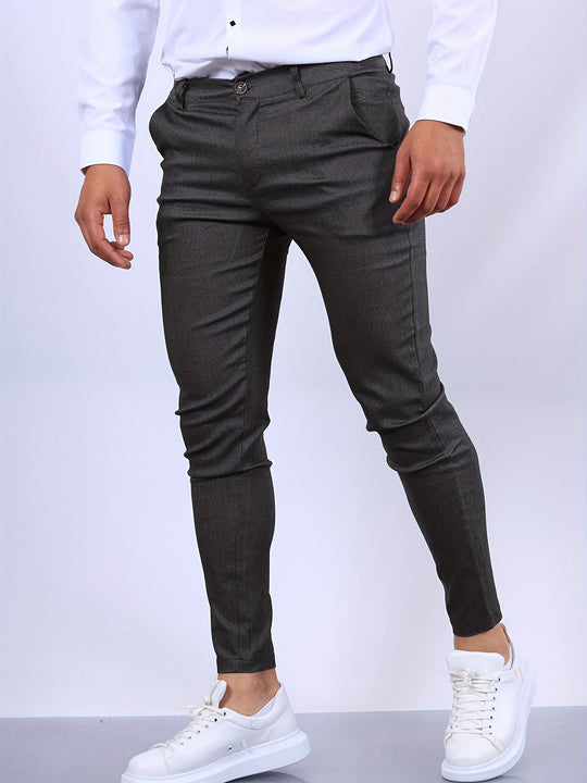 Sahari - Heren Chino Broek | Slim-Fit, Hoogwaardige Katoenmengeling, Veelzijdig
