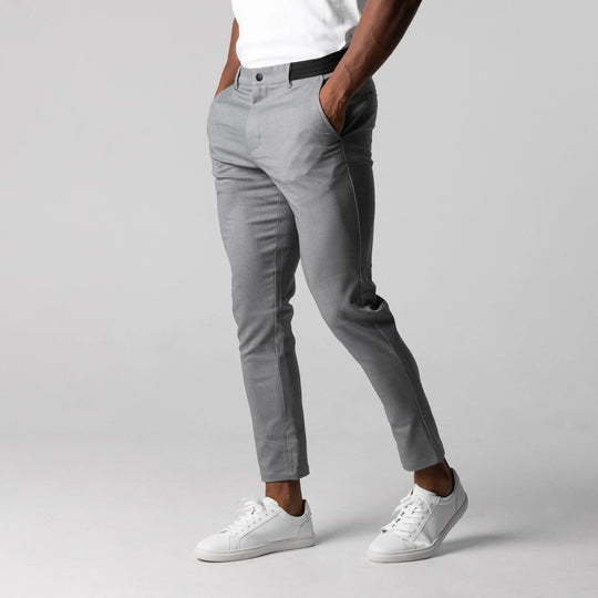 Sahari - Pantalones chinos para hombre | Ajuste slim, tela elástica, versátil