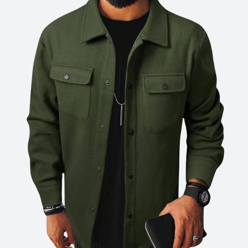 Sahari - Camisa para hombre | Cálida, cómoda, atemporal