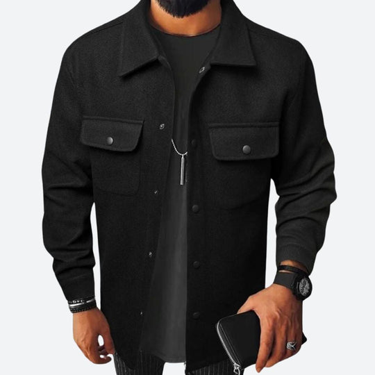 Sahari - Camisa para hombre | Cálida, cómoda, atemporal