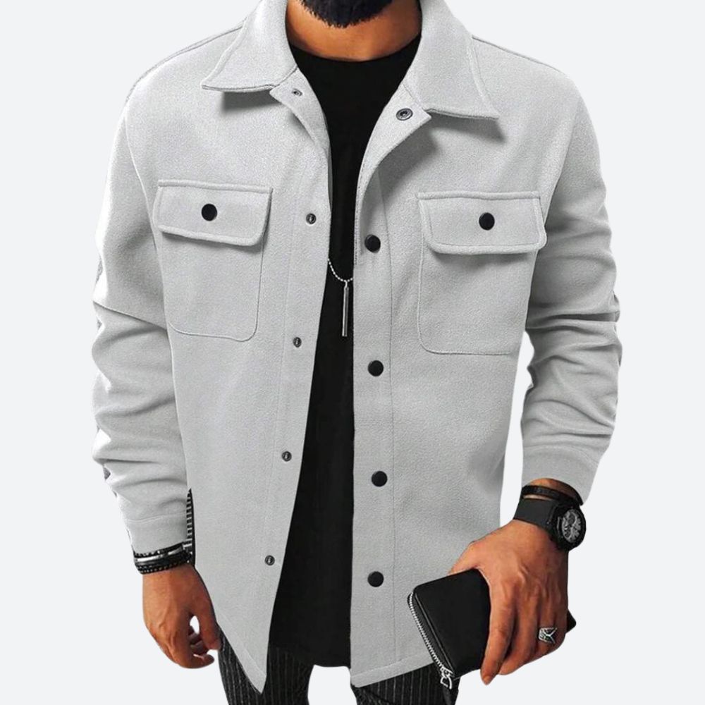 Sahari - Camisa para hombre | Cálida, cómoda, atemporal