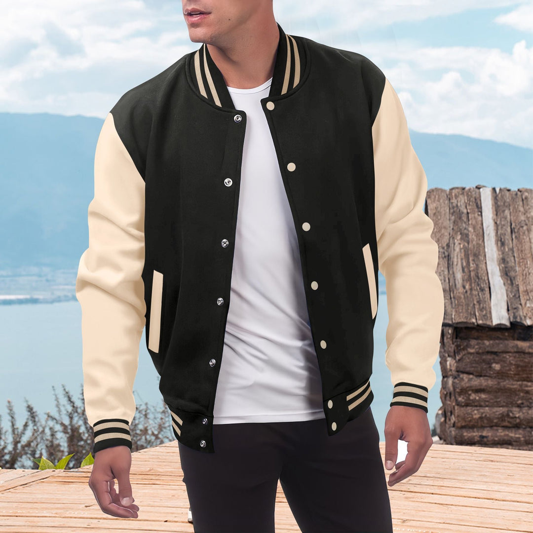 Sahari - Chaqueta para hombre | Deportiva, tela de alta calidad, mangas contrastantes
