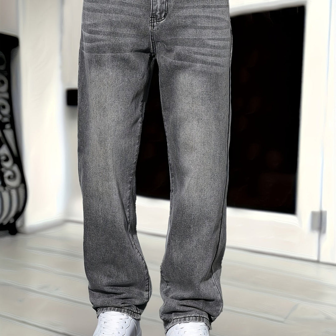 Sahari - Jeans para hombre | Corte recto, denim de alta calidad