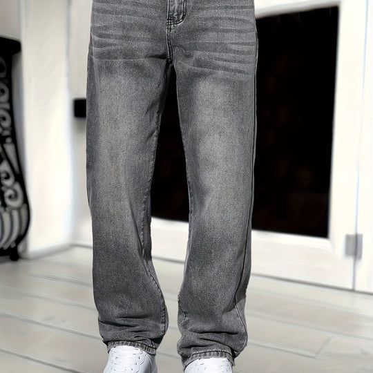 Sahari - Jeans para hombre | Corte recto, denim de alta calidad