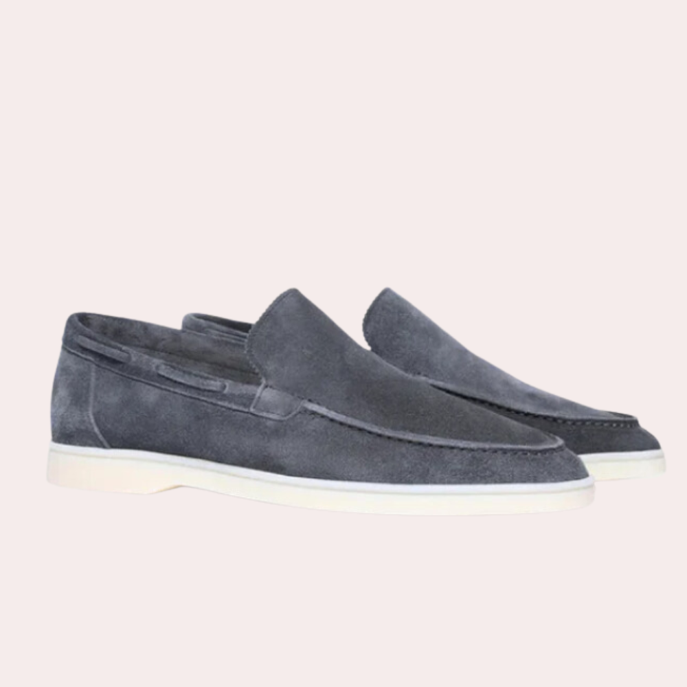 Sahari - Mocasines para hombre | Ante, Inserciones elásticas, Casual-chic