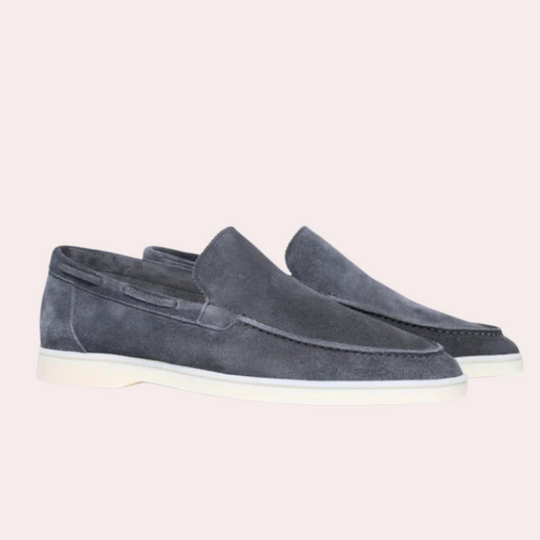 Sahari - Mocasines para hombre | Ante, Inserciones elásticas, Casual-chic
