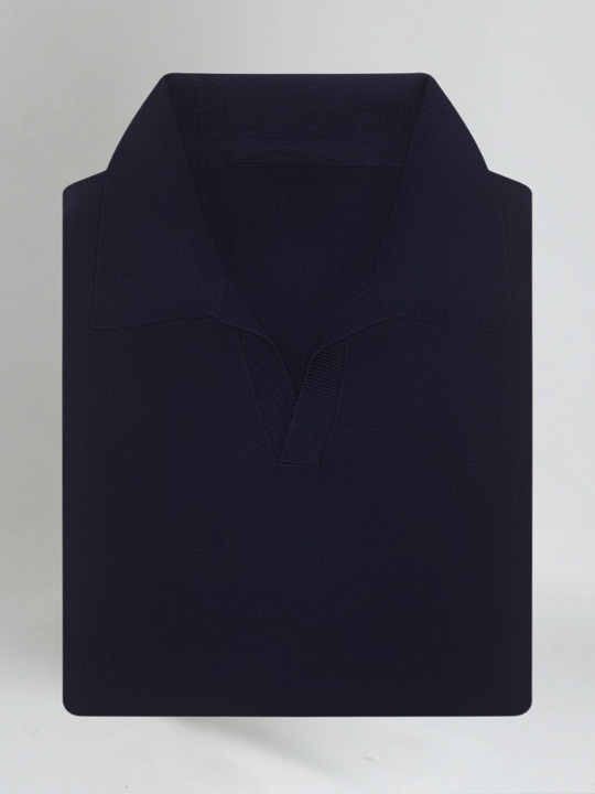 Sahari - Polo da uomo | Senza bottoni, moderno, cotone