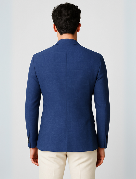 Sahari - Heren Colbert | Slim Fit, Licht, Zwart, Modern