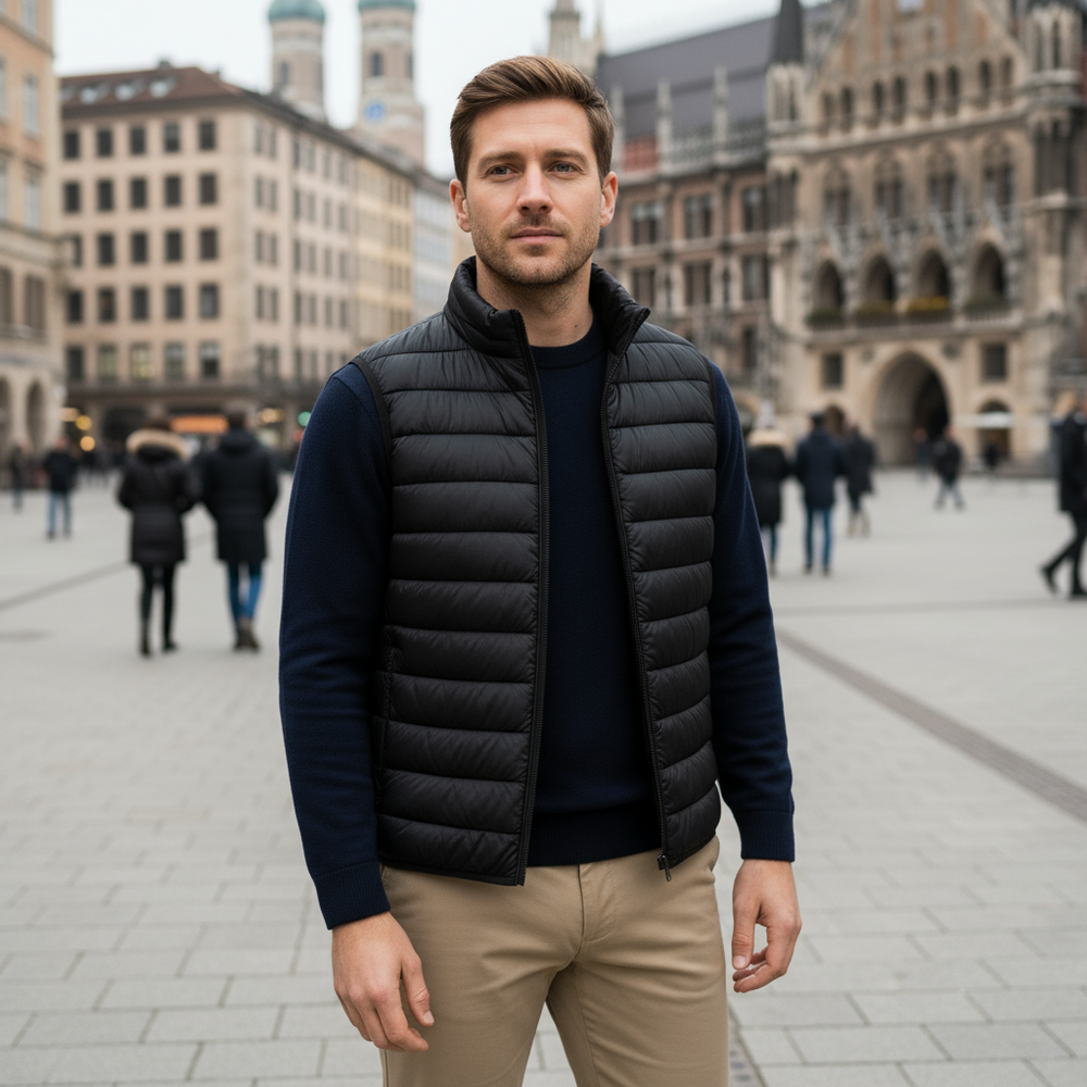 Herren Bodywarmer | Leichtes Design, Minimalistische Passform - 2