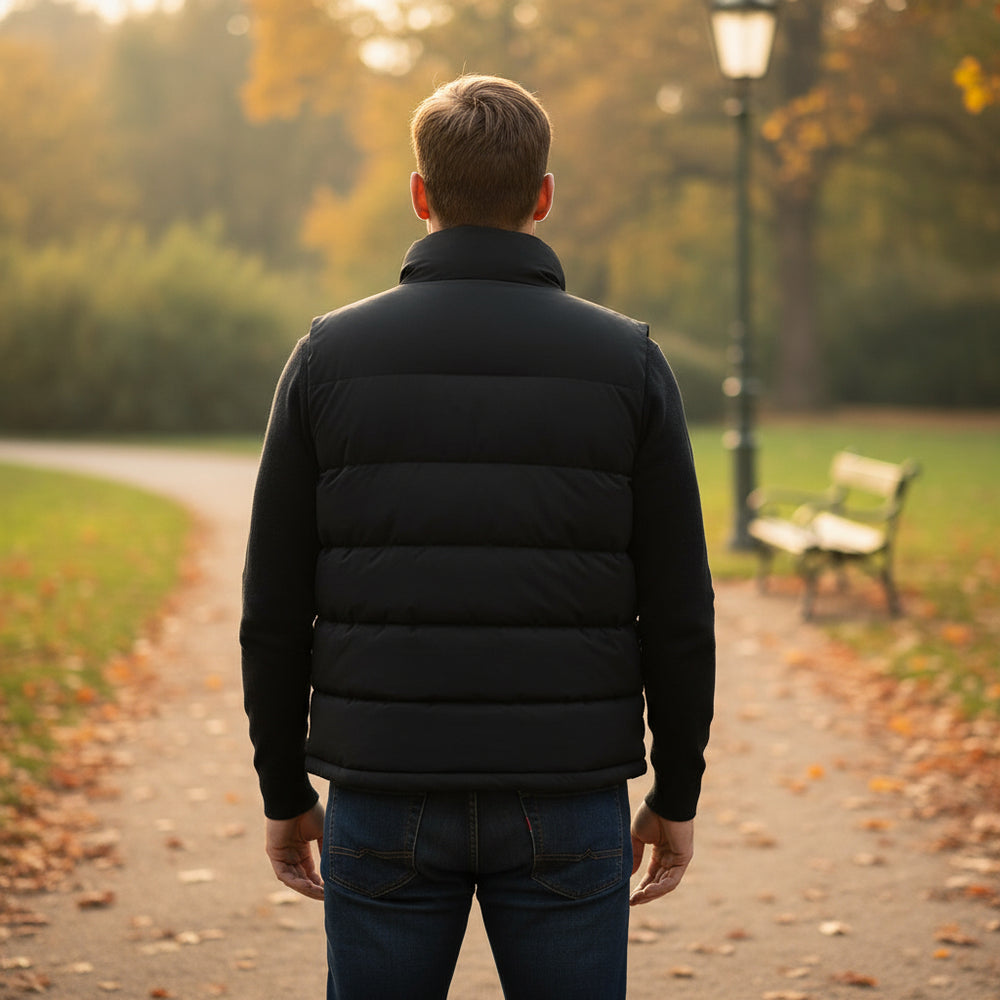 Herren Bodywarmer | Wasserabweisend, Gewatteter Schnitt - 2