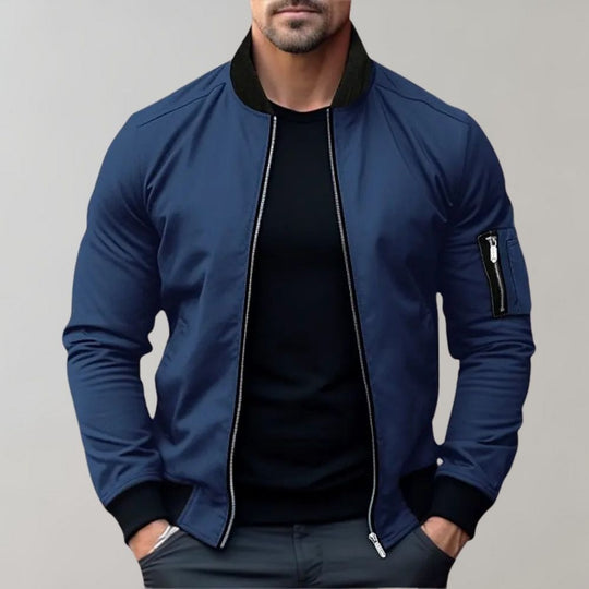 Sahari – Chaqueta bomber para hombre ligera y transpirable para todas las estaciones
