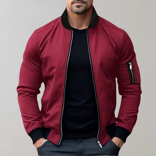 Sahari – Chaqueta bomber para hombre ligera y transpirable para todas las estaciones