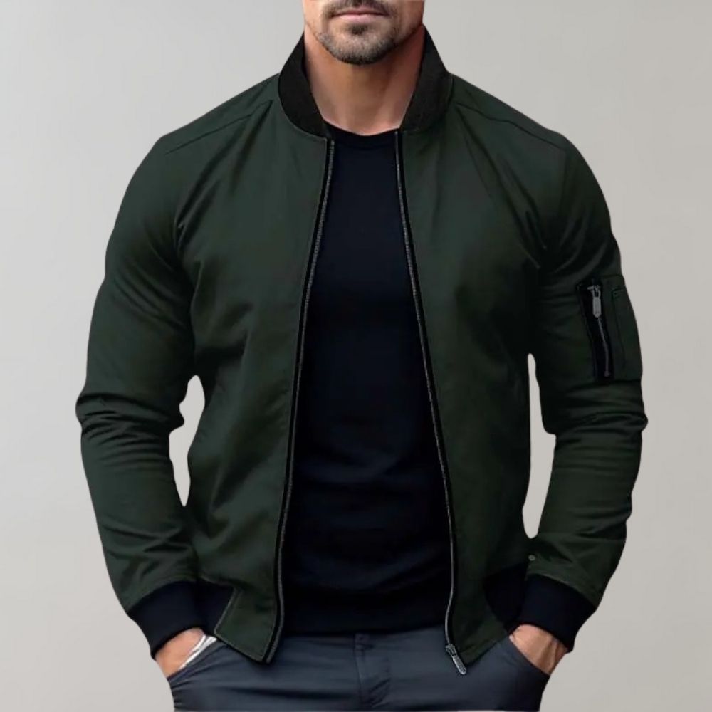 Sahari – Chaqueta bomber para hombre ligera y transpirable para todas las estaciones