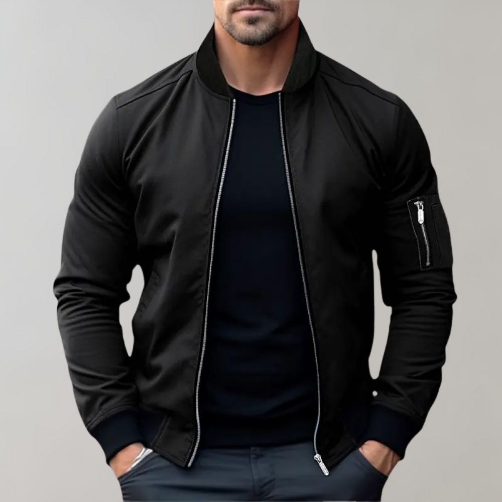 Sahari – Chaqueta bomber para hombre ligera y transpirable para todas las estaciones